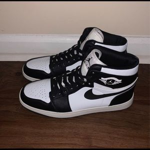Air Jordan 1s Black and White